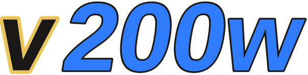 v200w โลโก้